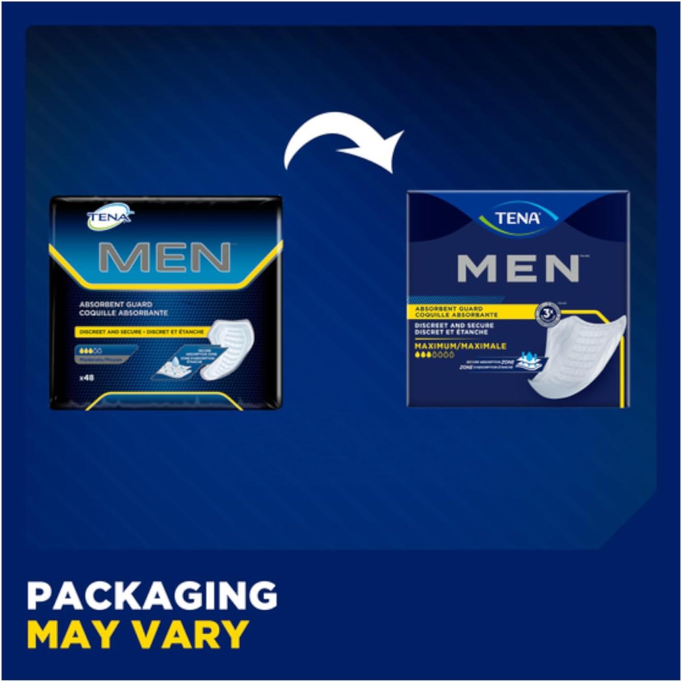 image:imageTENA Men Protective Incontinence Guards for Men Maximum Absorbency 144 Count120