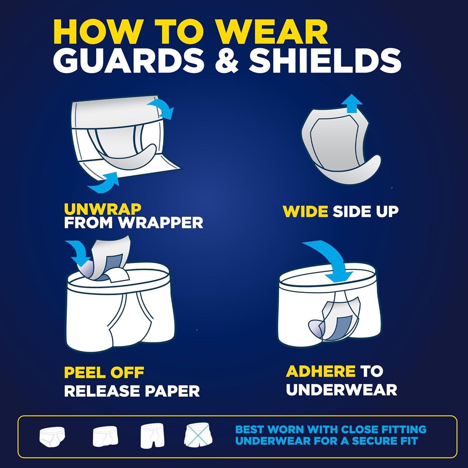 image:imageTENA Men Protective Incontinence Guards for Men Maximum Absorbency 144 Count144