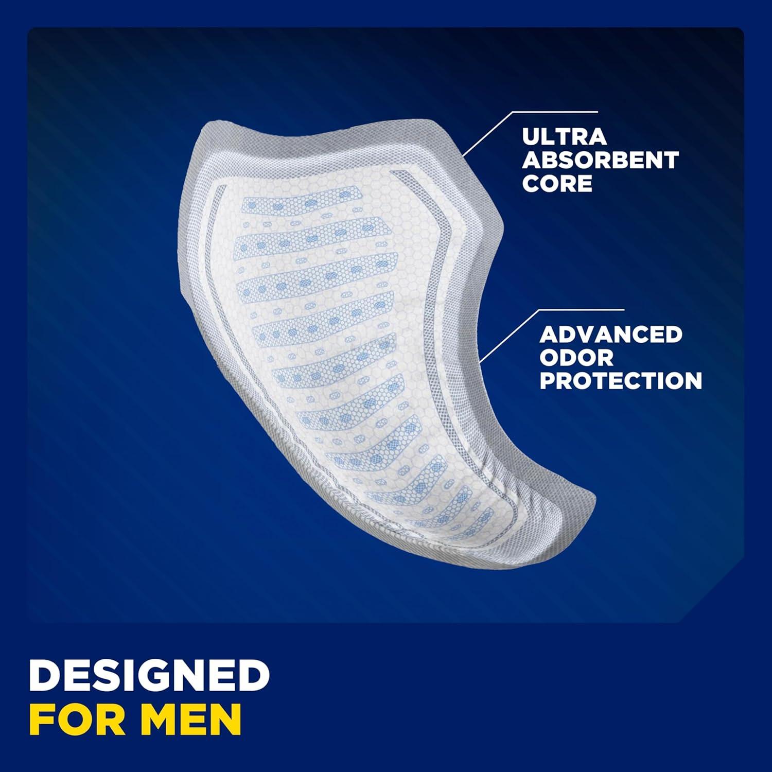 image:imageTENA Men Protective Incontinence Guards for Men Maximum Absorbency 144 Count144