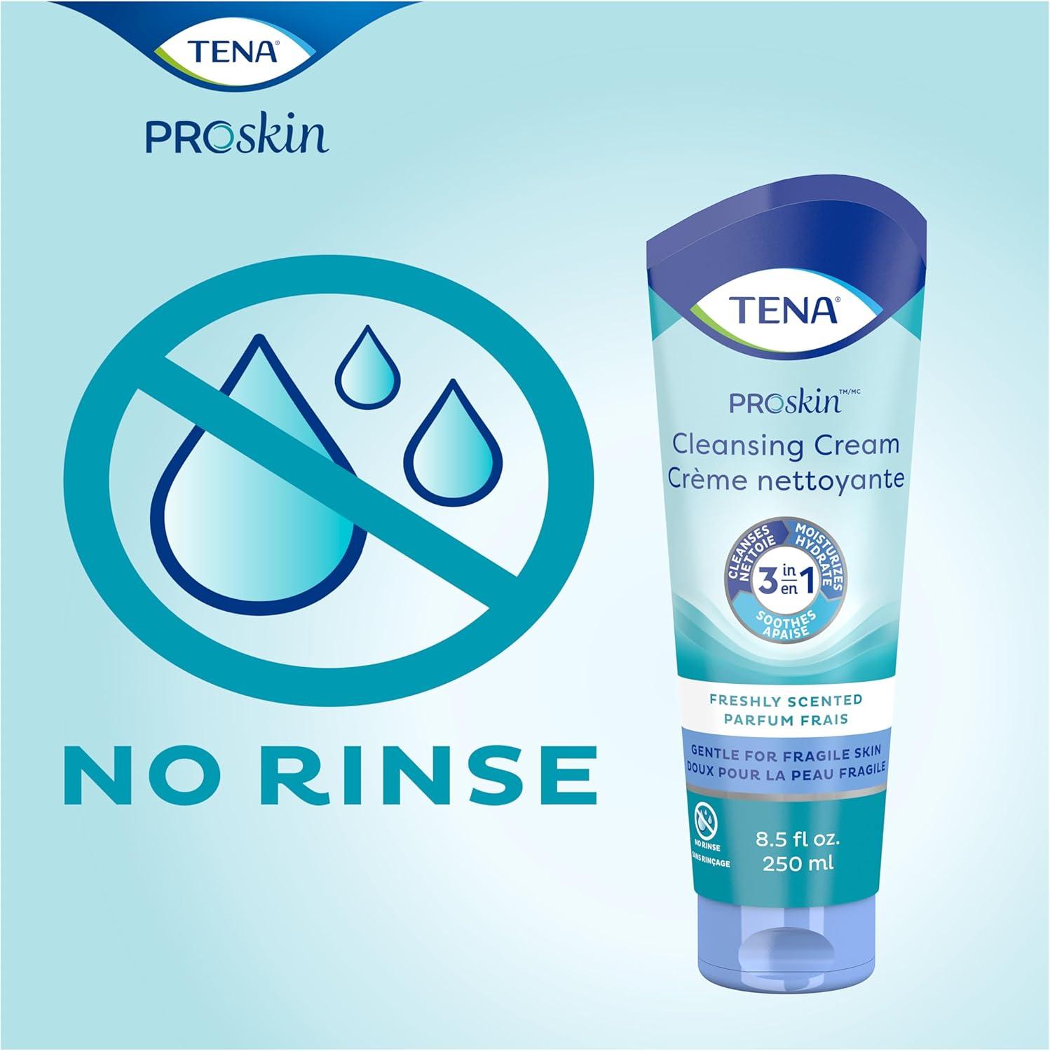 image:imageTENA ProSkin Gentle Skin Cleanser Cleansing Cream Skin Care CleanserFragrance Free