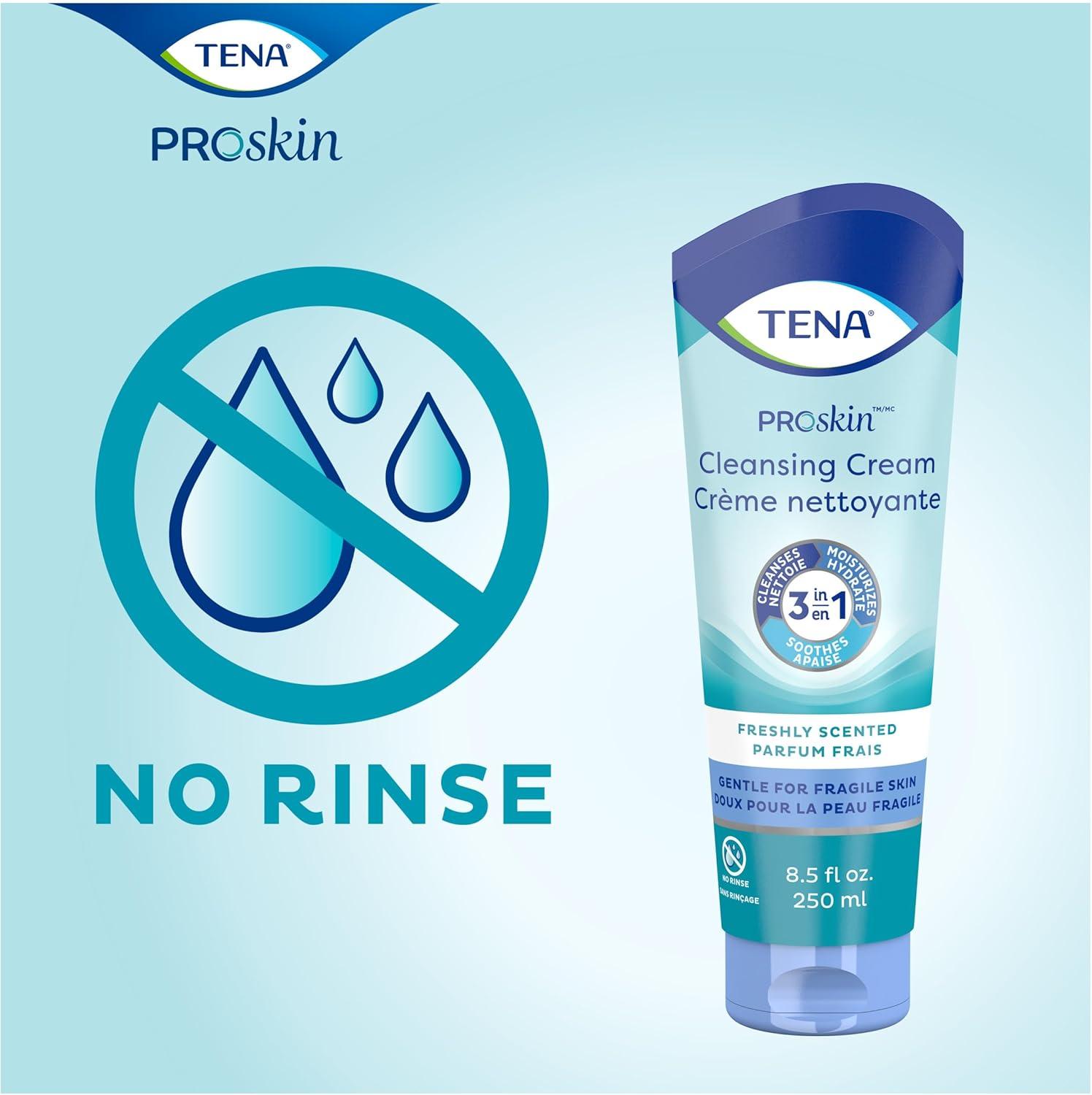 image:imageTENA ProSkin Gentle Skin Cleanser Cleansing Cream Skin Care CleanserFragrance Free
