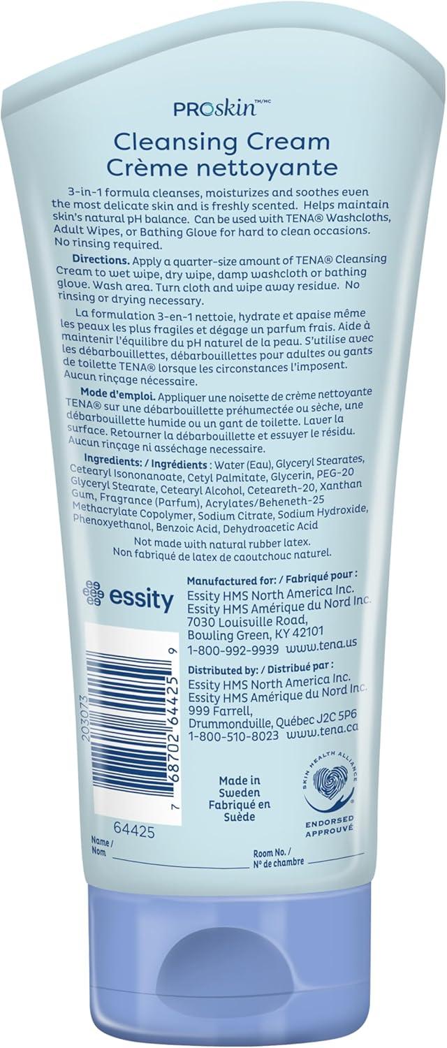 image:imageTENA ProSkin Gentle Skin Cleanser Cleansing Cream Skin Care CleanserFragrance Free