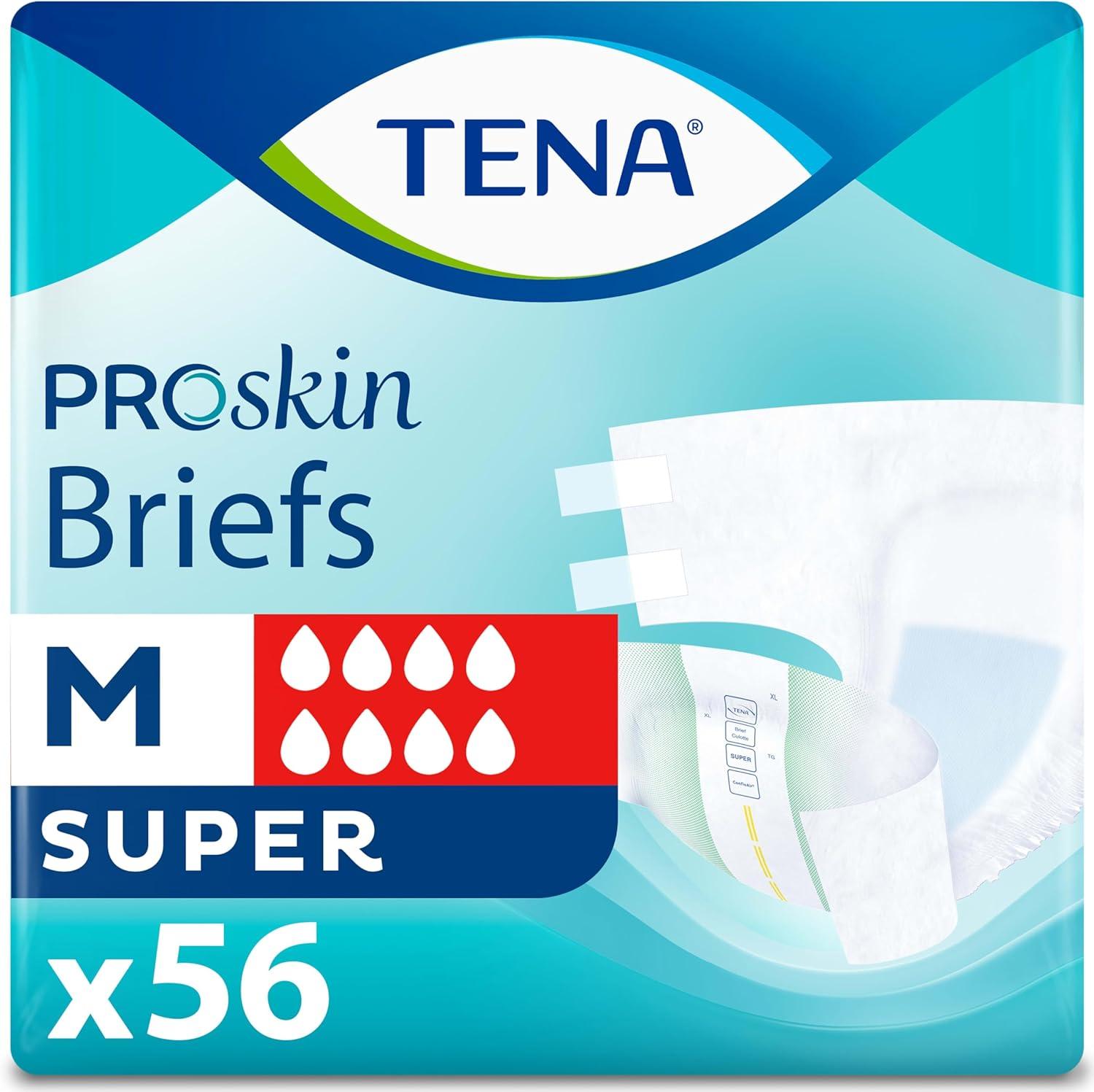 image:imageTENA ProSkin Unisex Adult Diapers with Tabs Maximum Absorbency Medium 56 ctMedium