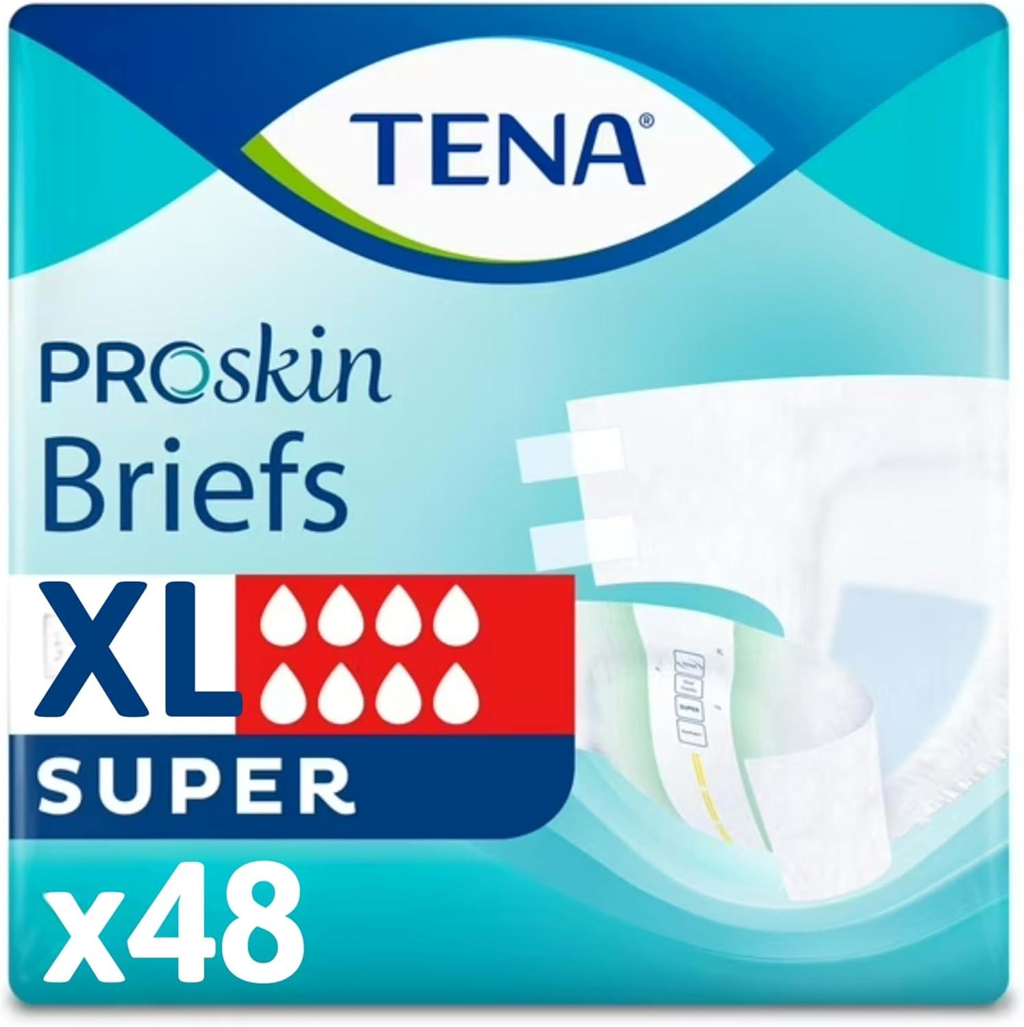 image:imageTENA ProSkin Unisex Adult Diapers with Tabs Maximum Absorbency Medium 56 ctXLarge