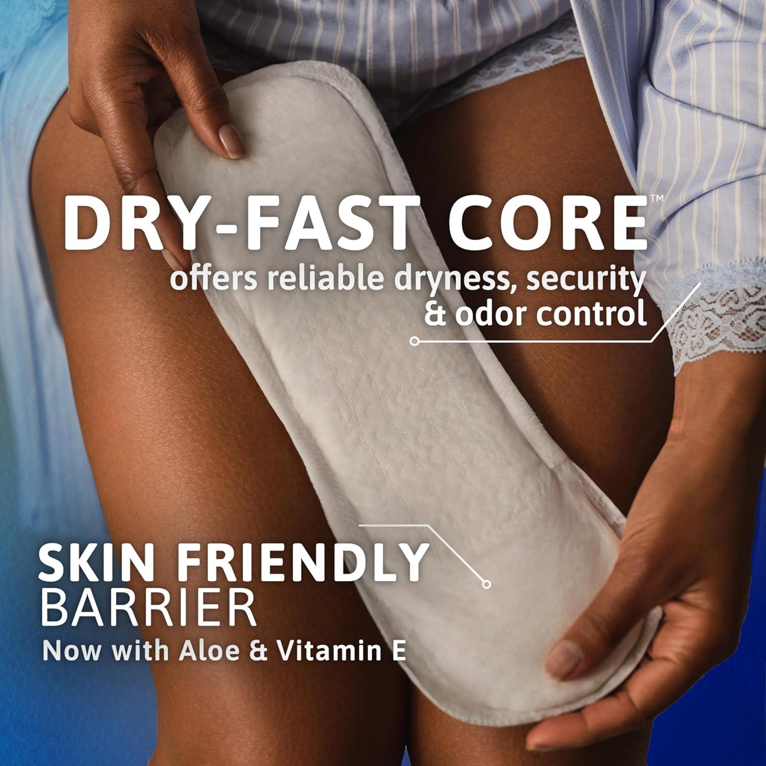 image:imageTENA Sensitive Care Extra Coverage Moderate Absorbency Incontinence Bladder Control Pad 180 CountRegular