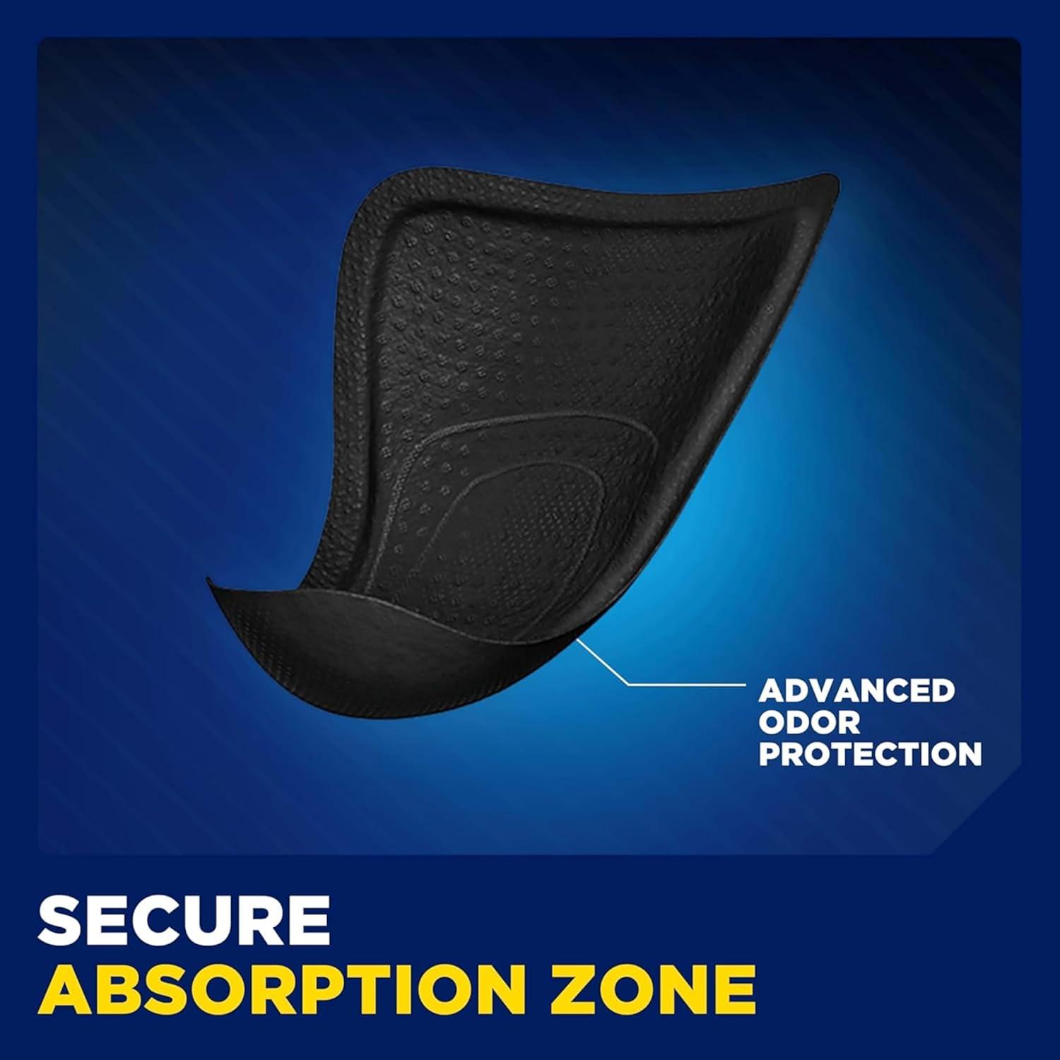 image:imageTena Men Light Incontinence Protective Shield for Men Bladder Control Discrete Light Absorbency 58 Count58 Count
