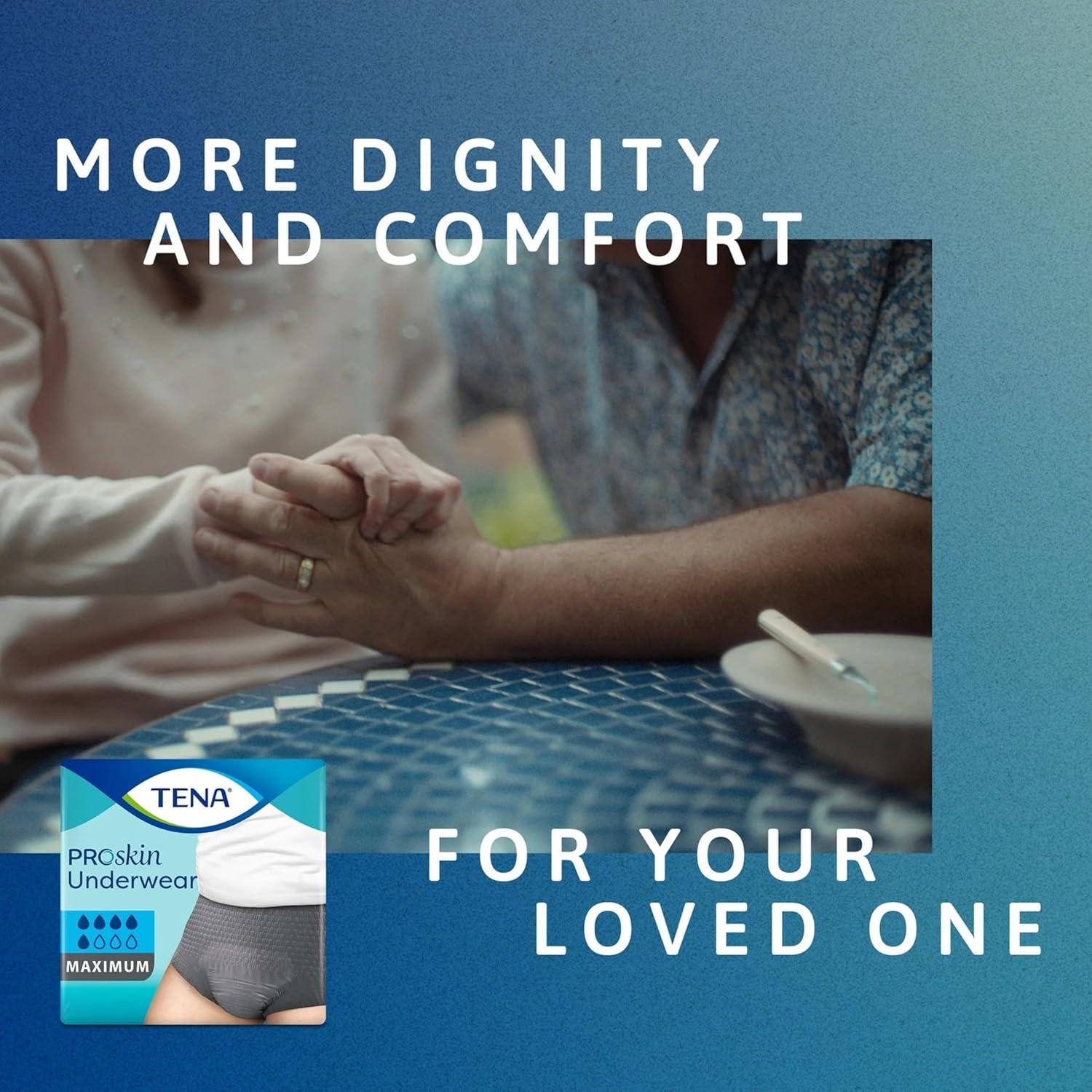 image:imageTena ProSkin Disposable Underwear Male Pull On with Tear Away Seams Medium 73520 Maximum 80 CtMedium