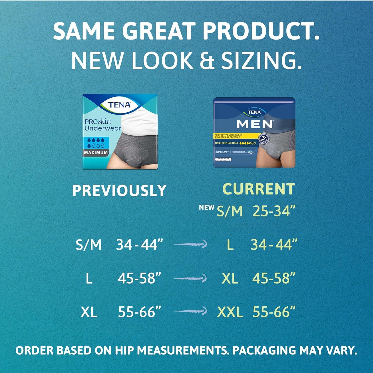 image:imageTena ProSkin Disposable Underwear Male Pull On with Tear Away Seams Medium 73520 Maximum 80 CtMedium