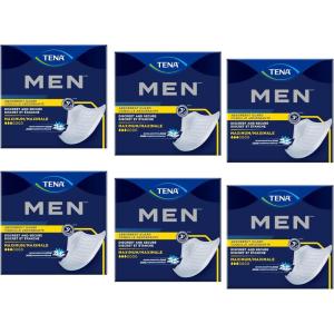 TENA Men Protective Incontinence Guards for Men, Maximum Absorbency, 144 Count(120)