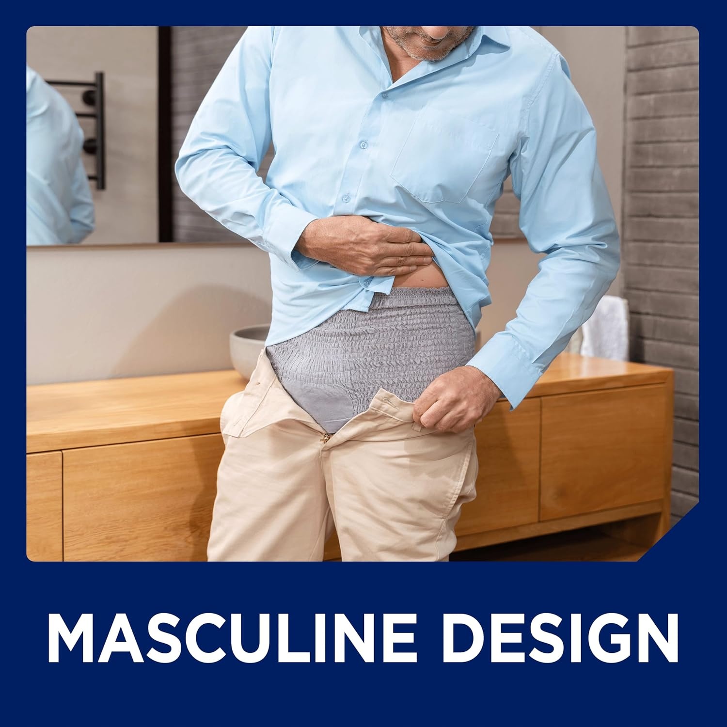 image:imageTena Men Protective Underwear for Men Maximum Absorbency Better Fit Adult Diaper Large 20 Count
