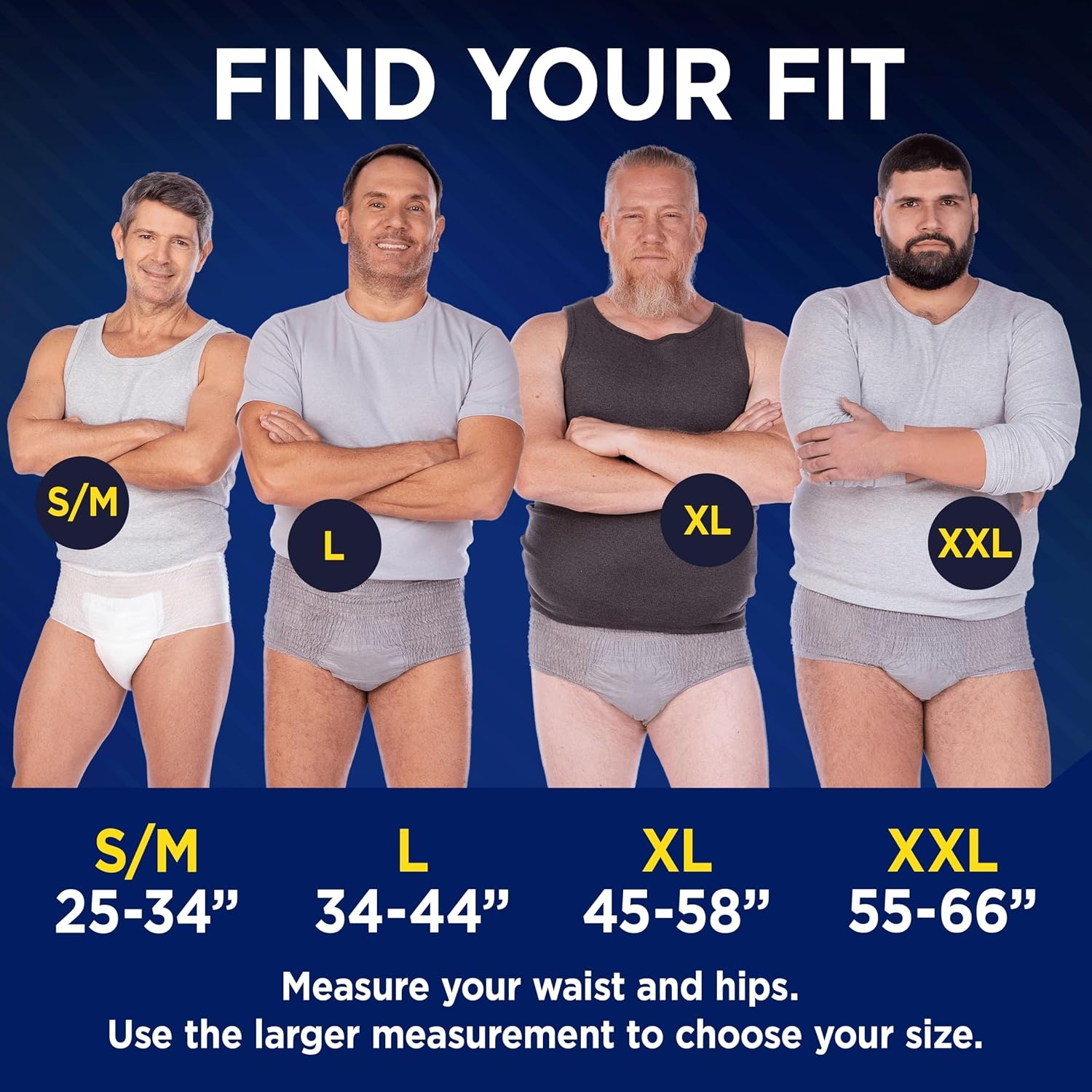 image:imageTena Men Protective Underwear for Men Maximum Absorbency Better Fit Adult Diaper SmallMedium 10 Count