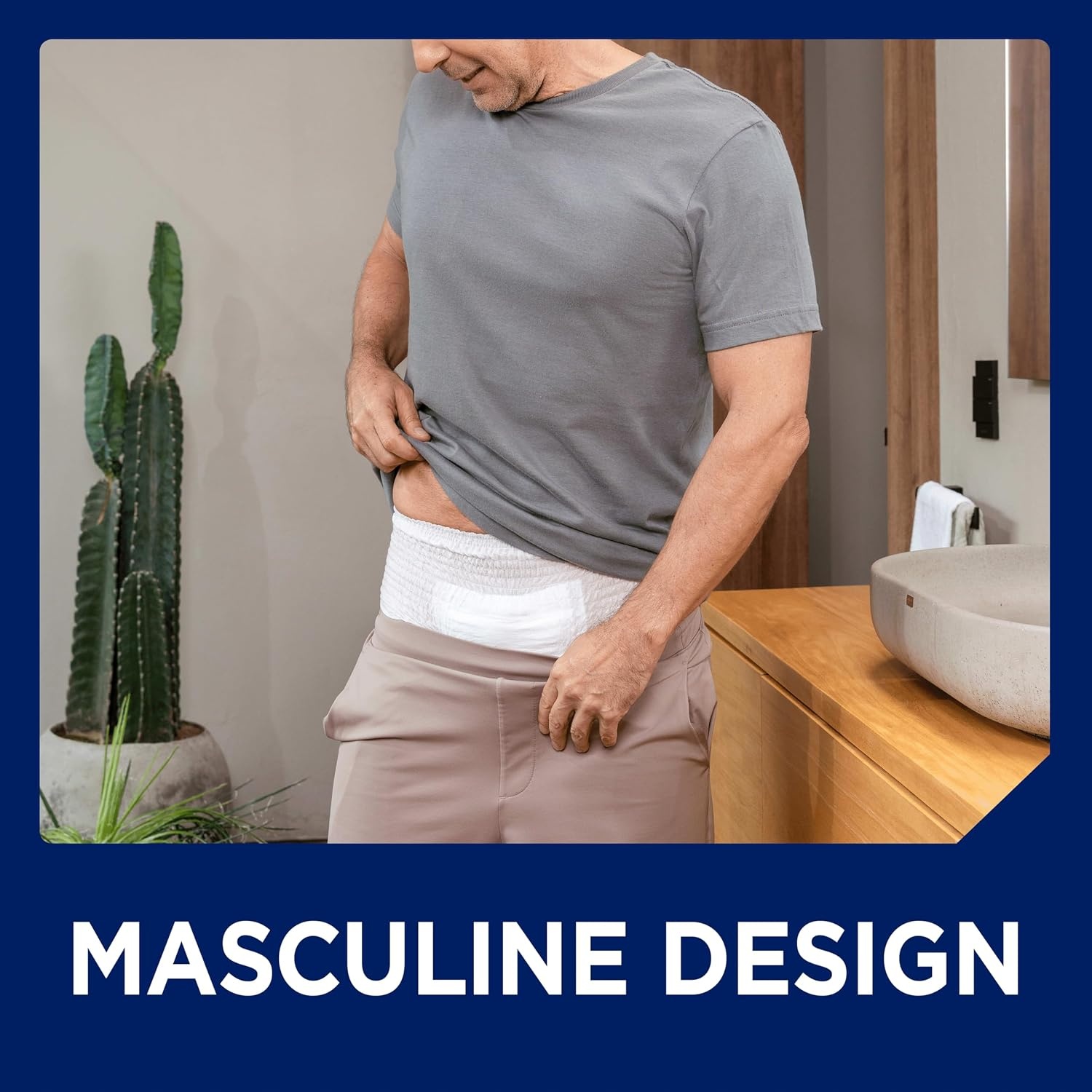 image:imageTena Men Protective Underwear for Men Maximum Absorbency Better Fit Adult Diaper SmallMedium 10 Count