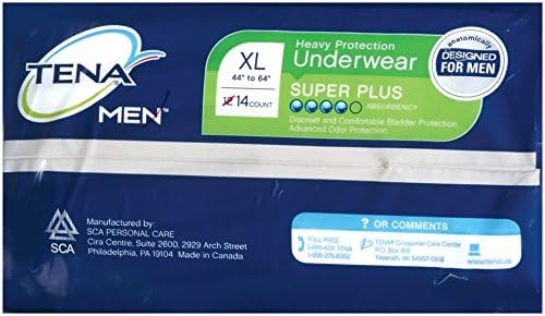 image:imageTena for Men Heavy Protection Underwear Super Plus Absorbency XL 14 Count